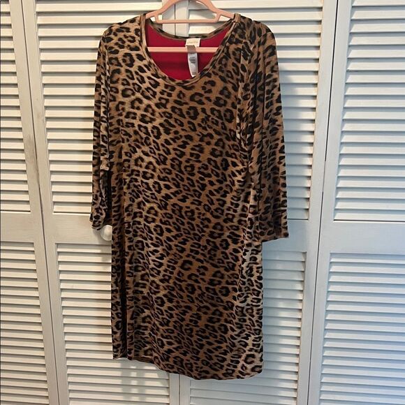 Unbranded Dresses & Skirts - #1335: Leopard Print Sleepwear Dress